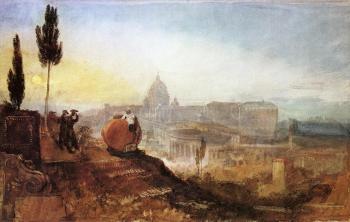 Joseph Mallord William Turner : St. Peter's from the south